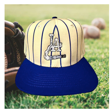 Get the Ultimate Stoner-Themed Los Angeles Dodgers Hat – Smoke the City Out Pinstriped Cap at FlavorsByEzone.com