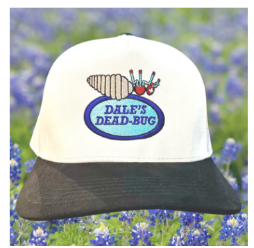 Get Your Dale's Dead Bug Hat from King of the Hill at HighAndHungry.Shop – A Must-Have for Fans and Stoners Alike
