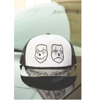 Shop the Smile Now, Cry Later Themed Hat at HighAndHungry.Shop – A Bold Statement for Every Mood