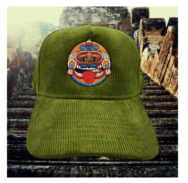 Embrace the Power of the Aztec Gods with the Stoner-Themed Hat at HighAndHungry.Shop